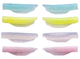 Валики для ламинирования ZOLA Jelly L-Curl для верхних и нижних ресниц 11 пар - изображение 2