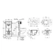 Комплект 4 в 1: Інсталяція Grohe Rapid SL 3 в 1 38772001 + Унітаз безободковий Kroner Harz WHI483632 TORNADO із сидінням Slim Duroplast - зображення 2