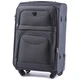 Чемодан на колесах текстиль Wings серый 6802/4-1 grey (M) - изображение 1