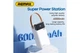 Павербанк с быстрой зарядкой 60000 mAh повербанк с фонариком Remax RPP-565 Quick Charge 22.5W 20W для дома powerbank з Power Delivery для телефона павер банк pawerbank для планшета белого цвета - изображение 8