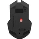 Компьютерная беспроводная игровая мышка Fantech WG10 Raigor II 2.4 ГГц, 6 кнопок, Красная - изображение 5