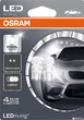 Автолампы Osram 2880CW-02B LED W5W 12V 1W 6000K  (2880CW-02B) - изображение 2