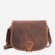 Torebka crossbody	damska ze skóry naturalnej Paolo Peruzzi T-39-BR Brązowa (5904365074797) - obraz 1