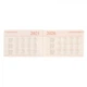 Щотижневик 10х15см Leo Planner датований 2025 Monte червоний 128 стор - изображение 5