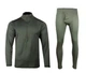 Тактическое флисовое термобелье Mil-Tec Thermofleece Underwear gen. III Level 2 - Olive -11222001 L - изображение 1