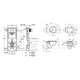Инсталляция Grohe Rapid Sl 3 В 1 38772001 + Унитаз Безободковый Kroner Oker Whi533536 Rimless С Сиденьем Slim Duroplast Soft Close Quick Relase Ko533536Whir (38772001Ko533536) - изображение 6