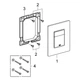 Инсталляция Grohe Rapid Sl 3 В 1 3884966Q + Унитаз Безободковый Kroner Oker Whi533536 Rimless С Сиденьем Slim Duroplast Soft Close Quick Relase Ko533536Whir (3884966Ko533536) - изображение 6