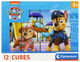 Klocki Clementoni Paw Patrol 12 elementów (8005125411948) - obraz 1