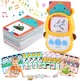 Кардридер WToys Жирафа Всезнайко озвучено на украинском, сказки, песни, стишки, 122 карты, 244 изображения, 18 тем для обучения (30317) - изображение 7