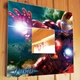 Зеркало "Железный человек. Iron Man. Мстители" для фанатов Marvel, украшение в спальню, подарок в интерьер детской - изображение 1