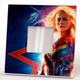 Зеркало с фото "Фильм Капитан Марвел. Captain Marvel" подарок фанатам комиксов, украшение интерьера - изображение 2