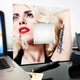 Декоративное зеркало "Леди Гага. Lady Gaga" подарок для фанатов поп музыки, музыкантов - изображение 3