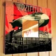 Декоративное зеркало "Led Zeppelin" для фанатов рок-музыки, украшение в бар - изображение 1