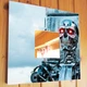 Зеркало "Фильм Терминатор. Terminator" подарок для фанатов кино, сериалов, украшение интерьера - изображение 1