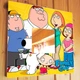Зеркало "Семья Гриффины. Family Guy" украшение интерьера спальни, кафе, игровой комнаты - изображение 1