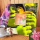 Зеркало "Шрек и кот. Shrek" герои мультфильма, украшение для детской комнаты, спальни - изображение 3