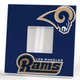 Зеркало "Los Angeles Rams" американский футбол NFL команды, для фанатов НФЛ, подарок для спальни, спорт клуба, бара - изображение 2