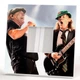 Декоративное зеркало "Группа AC/DC"подарок для фанатов, музыкантов, любителей рок музыки, украшение в бар, клуб - изображение 2