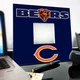 Зеркало "Chicago Bears" американский футбол NFL команды, для фанатов НФЛ, подарок для спальни, спорт клуба, бара - изображение 3