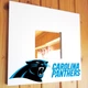 Зеркало "Carolina Panthers" американский футбол NFL команды, для фанатов НФЛ, подарок для спальни, спорт клуба, бара - изображение 1