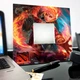 Зеркало "Игра Дота 2. Dota 2" подарок фанату компьютерных игр, украшение детской комнаты, спальни - изображение 3