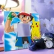 Декоративное зеркало "Герои Покемон. Pokemon" украшение интерьера для фанатов аниме, манга, в спальню, игровую комнату - изображение 3
