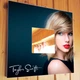 Зеркало "Певица Тейлор Свифт. Taylor Swift" подарок для фанатов поп-музыки, украшение интерьера в спальню, бар, клуб, кафе - изображение 1