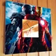 Часы с фото "Железный человек. Iron Man" для фанатов Marvel комиксов, декор в спальню, детскую, игровую - изображение 2