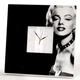 Часы "Мэрилин Монро. Marilyn Monroe" необычный арт подарок, украшение спальни, офис, клуб, бар, ресторан, кафе - изображение 1
