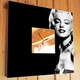 Часы "Мэрилин Монро. Marilyn Monroe" необычный арт подарок, украшение спальни, офис, клуб, бар, ресторан, кафе - изображение 2
