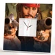 Часы "Пираты Карибского моря. Pirates of the Caribbean" крутой подарок фанатам кино, украшение стены спальни - изображение 1