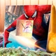 Часы "Человек-паук, Спайдермен, Spider-Man" для фанатов Marvel, подарок украшение в спальню, детскую комнату - изображение 3
