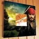 Часы "Пираты Карибского моря. Pirates of the Caribbean" крутой подарок фанатам кино, украшение дома - изображение 2
