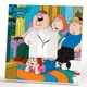 Часы "Мультфильм Гриффины. Family Guy" украшение интерьера спальни, кафе, игровой - изображение 1