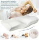 Подушка ортопедическая с эффектом памяти для здорового сна memory latex pillow мягкая - изображение 4