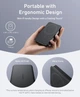 Магнітний повербанк Anker Ultra-Slim 10,000mA MagGo Qi2 15W з ультрашвидкою зарядкою MagSafe - Black - зображення 4