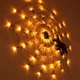Светодиодная гирлянда на Halloween, паутина с пауком, диаметр 110 см, 70 LED, 8 режимов, на батарейках - изображение 3