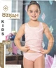 Комплект Nicoletta для девочки с трусиками - в клеточку, Кораловий, 128 - изображение 5