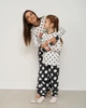 Піжама Nicoletta на дівчинку - Пінгвін - в горошок - Family look мама/донька 95216-Білий-134 - зображення 9