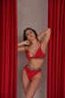 Комплект нижнего белья di-helen DJ002-4 M Червоний - изображение 2