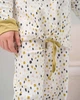 Комплект Nicoletta со штанами на девочку на завязках - Интерлок - Family look Мама/дочь 95202-Молочний-152 - изображение 7