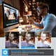 Веб камера NIVEOLI 1080P с микрофоном, трехногой штативом и шторкой, HD Webcam Plug and Play - изображение 5