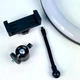 Кольцевая лампа LED 33 см Ring Light + штатив 210 см Лампа для блогера и визажиста с держателем для телефона и штативом 2,1 метра круглая 33 см - изображение 4
