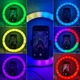 Кільцева світлодіодна Led Лампа 33cm MJ33 RGB 13inch з затискачем для телефону - изображение 2