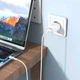 Мережевий зарядний пристрій Білий Borofone BA68A 1USB/2.1A + кабель Lightning (BA68A) - зображення 4