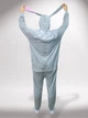 Мужские кигуруми взрослая и подростковая Kigurumi Кролик Зайчик Заяц Негодяй Серый L 165-175 см (1067/2) - изображение 3