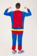 Чоловічі кігурумі доросла та підліткова Kigurumi Супермен Superman Синій S 145-155 см (1079/2) - зображення 5