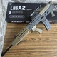 Страйкбольная Винтовка Автомат VIGOR L85A2 прицел и фонарик 6 мм Чёрно-коричневый - изображение 6