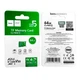 Карта памяти HOCO MicroSDXC 64gb Class 10 (A2/3, TFcard, V30, XC1) універсальний носій інформації внутрішня пам'ять портативних пристроїв Зелений - изображение 2