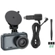 Відеореєстратор Hoco DV5 Driving recorder with 3-inch display на лобове скло в авто вакуумна присоска Чорний - изображение 6
